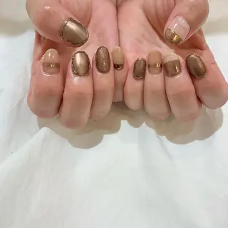 ネイル 藤原 胡桃のネイルデザイン