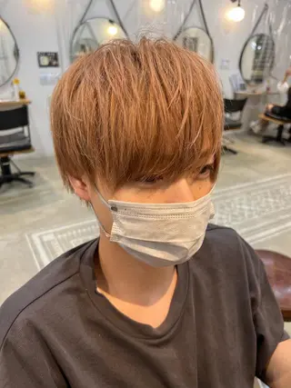 カラー メンズ beleefric 🩵チセのヘアスタイル