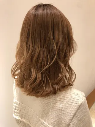 ミディアム カラー Gardenhair 小笠原 篤矢のヘアスタイル