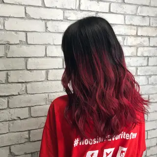 ロング カラー welring hair salonのヘアスタイル