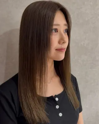 ロング カラー 💎寒色特化💎 透明感カラーみきのヘアスタイル
