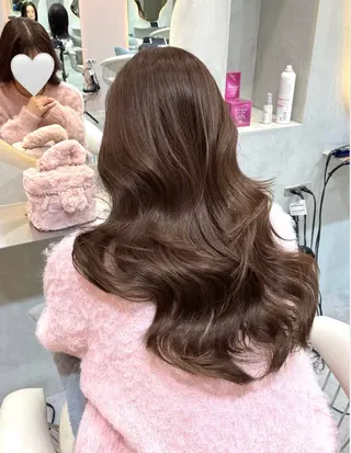 ロング 縮毛矯正ブリーチなし 🍒❤ゆうきのヘアスタイル
