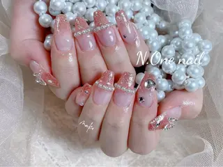 ネイル 長いだし/スカルプ/ パラシェルN.oneのネイルデザイン