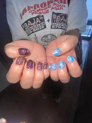 ネイル 個性派🌺推しネイル 💅💞hota🐇のネイルデザイン