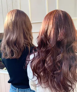 セミロング カラー Blanco Color&Careのヘアスタイル