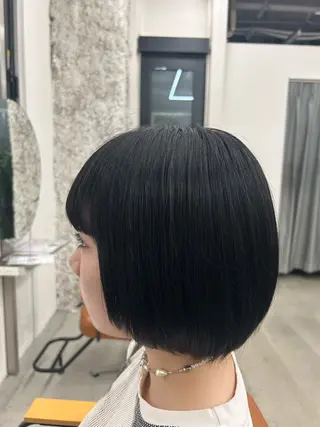 ショート 大矢歩武 ／髪質改善ストレートのヘアスタイル