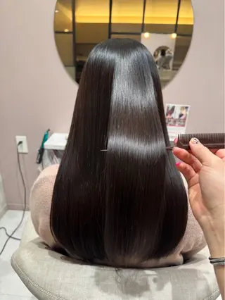 ロング 🌼縮毛矯正🌼 中野有騎🦕のヘアスタイル
