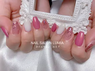 ネイル ネイルサロン ルミア Lumia 店長施術のネイルデザイン