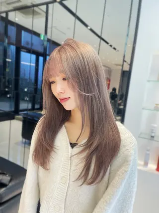 ロング 【韓国❤️海外ヘア】 AYAKAのヘアスタイル