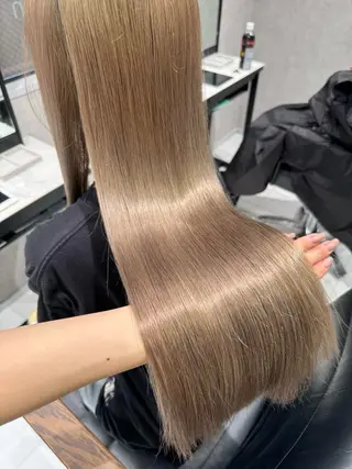カラー 透明感カラー×顔周り mizuki🫧のヘアスタイル