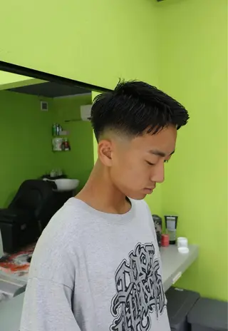 ショート 湘南台ORCO 店長 ✨RYUのヘアスタイル