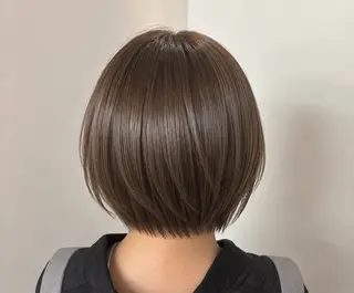ショート ヒナ/酸性ストレート /髪質改善のヘアスタイル
