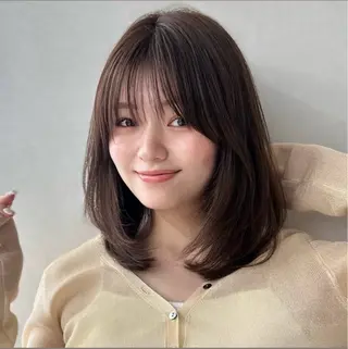 ミディアム ミディアム特化 COA 日向のヘアスタイル