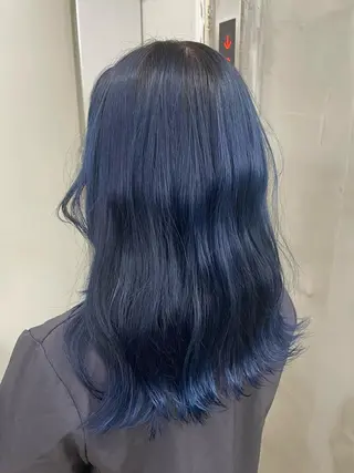 ミディアム カラー パーマ ヘアアレンジ メンズ ハイトーン/レイヤー 🌸さくらのヘアスタイル