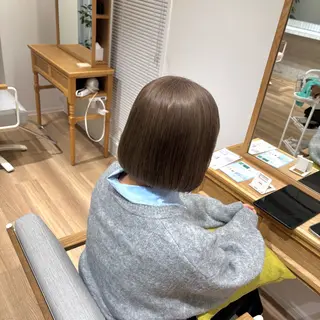 ショート カラー RINNO🌷透明感 カラー/髪質改善のヘアスタイル