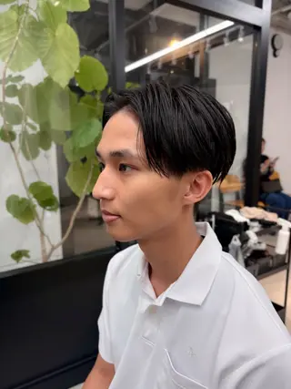 ショート メンズ there_ Issaのヘアスタイル