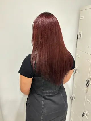 セミロング 韓流トレンドヘア 🎀RINAKO🎀のヘアスタイル