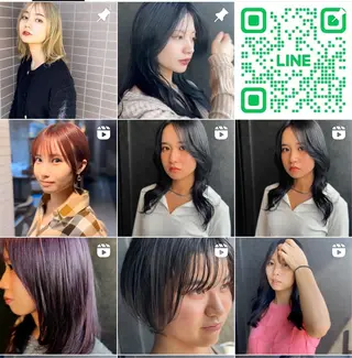 ミディアム 菊池 幹のヘアスタイル