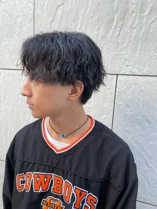 ミディアム メンズ 町田エリアＮｏ．１/ パーマ特化/太田京希のヘアスタイル