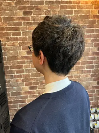 ショート カラー パーマ ヘアアレンジ メンズ キッズ ネイル マツエク・マツパ アイブロウ 久木原 ゆりのヘアスタイル