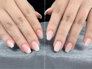ネイル HOSHINO NAIL_長さだしのネイルデザイン