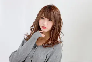 ロング カラー パーマ ボブ/ショート得意 安西駿一　【銀座】のヘアスタイル