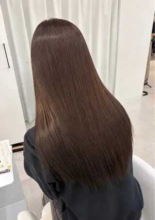 セミロング 米野 寿利奈のヘアスタイル