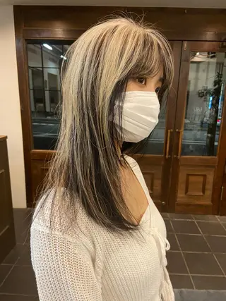 セミロング 原一真/ 外国人ショートヘアのヘアスタイル