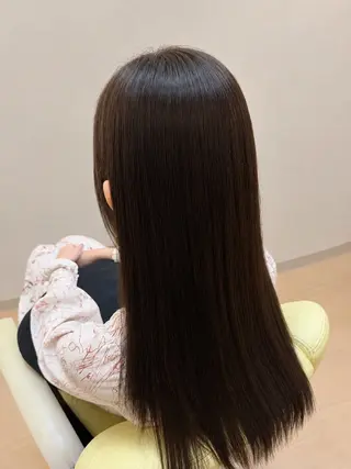 ロング カラー 田中 翔大のヘアスタイル