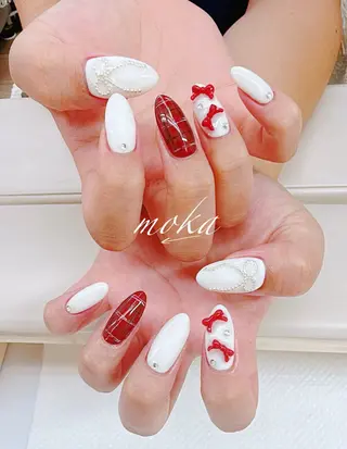 ネイル 胡蝶蘭レディースサロ ンNailMOKAのネイルデザイン