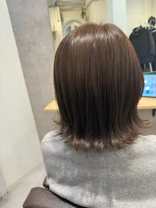 セミロング カラー 似合う髪型見つけます AYAKAのヘアスタイル