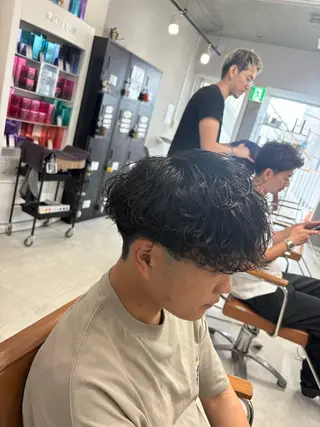 パーマ メンズ 下北沢メンズパーマ 特化園田　楓莉のヘアスタイル