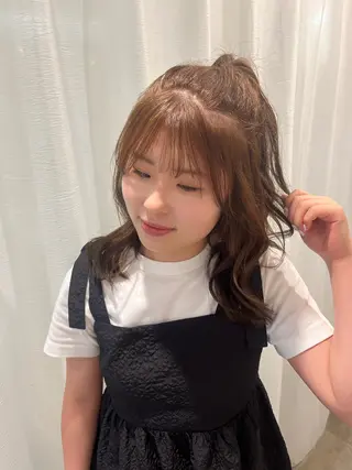 ロング いまい ちひろのヘアスタイル