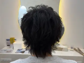 ショート メンズ ⚡️下園あゆむ⚡️ レイヤーウルフ/韓国のヘアスタイル