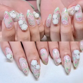 セミロング Kiki / art nailのネイルデザイン