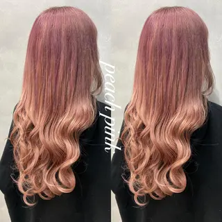 ミディアム カラー ヘアアレンジ FAAM Tsuneのヘアスタイル