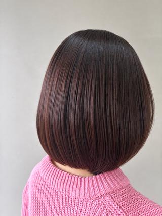 ショート カラー 【ツヤ髪特化】 スズキアキエ🧚✨のヘアスタイル