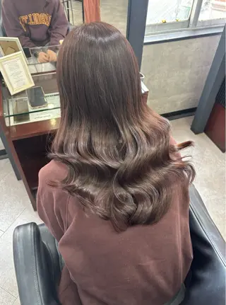 ロング カラー ヘアアレンジ OZ 梅田店／ ユウリのヘアスタイル