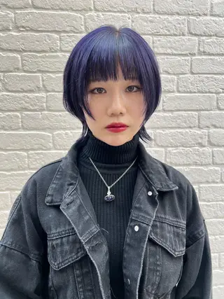 ショート カラー 圧倒的デザイン力 店長🎨RENAのヘアスタイル