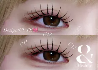 マツエク・マツパ eyelist ♪ hinataのマツエク・マツパデザイン
