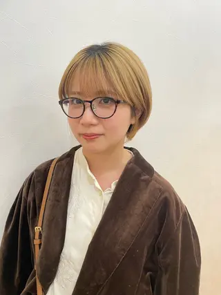 ショート 後藤 明香里のヘアスタイル