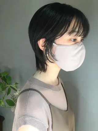 ショート カラー ヘアアレンジ LINKIE リンキーのヘアスタイル