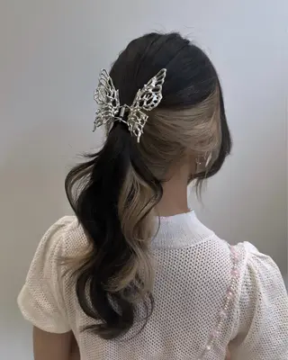 ロング カラー ︎︎☁🧺チヒロ モデル募集🧺︎︎☁のヘアスタイル