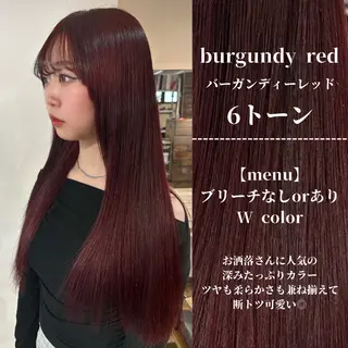 ロング カラー ナチュラルカラー/ ハイトーン AMIのヘアスタイル