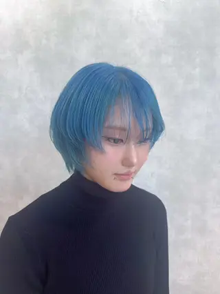 ショート デザインカラー/ ジュンナのヘアスタイル