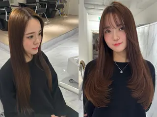 ロング レイヤーカット🤍 seriraのヘアスタイル