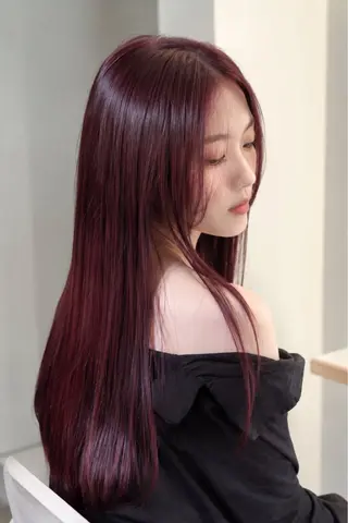 ロング カラー lua店 Yugo(河野有吾)のヘアスタイル