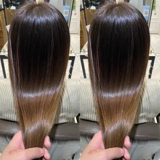 ロング 美髪矯正透明感カラー 江川 和輝のヘアスタイル