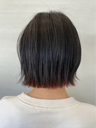 ショート カラー KAYO カラー得意です^^のヘアスタイル
