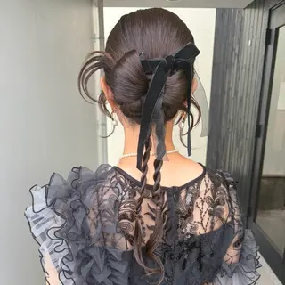 ヘアアレンジ 松本 茜のヘアスタイル